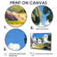 «The Swaying Cypress Pointillism V - Van Gogh», art mural-412680307-412680313-412680300