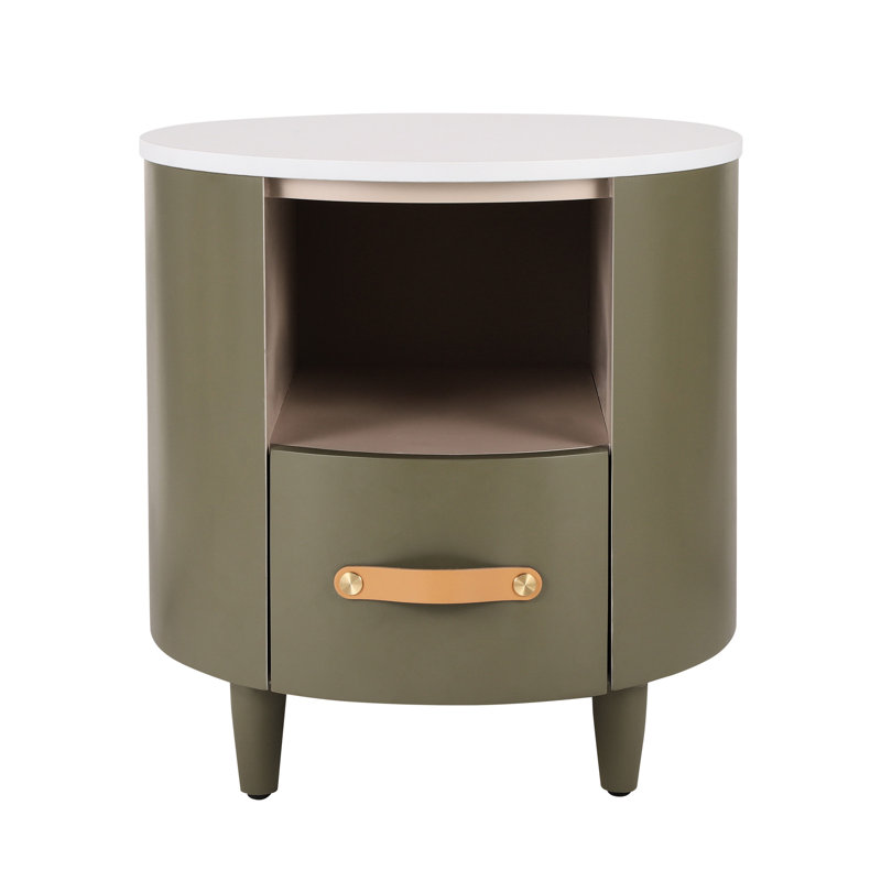 Table de chevet ronde Modern