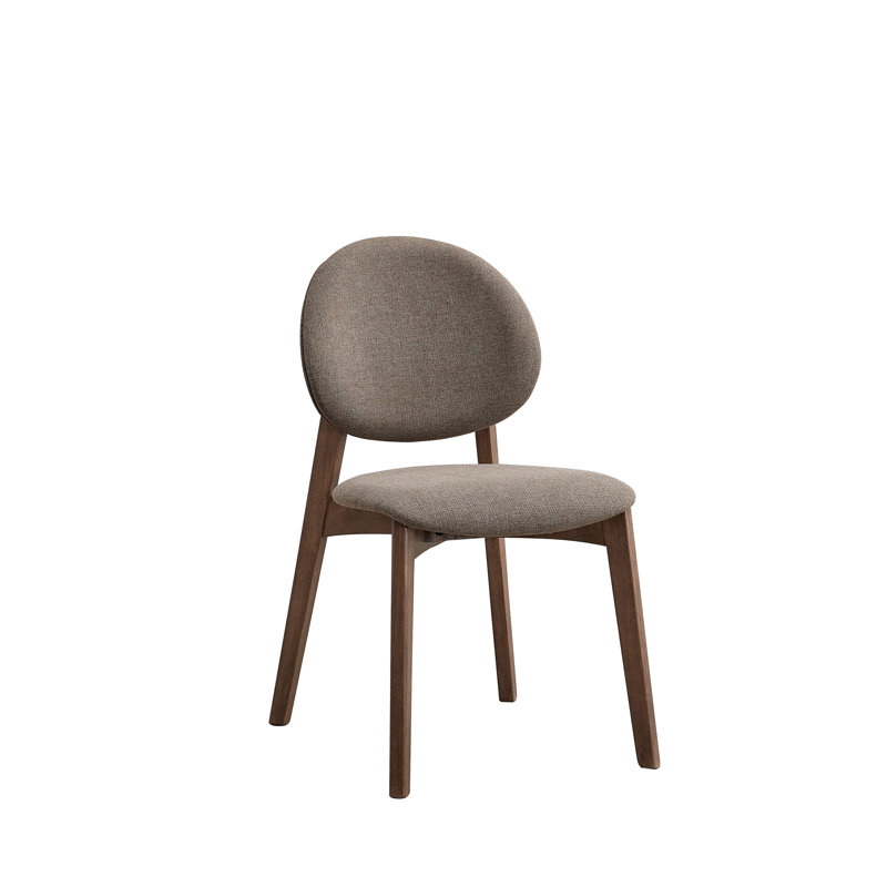 Ensemble de 2 chaises d'appoint Hadasa, Marron clair