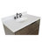 37'' Single Bathroom Vanity with Stone Top-27808955