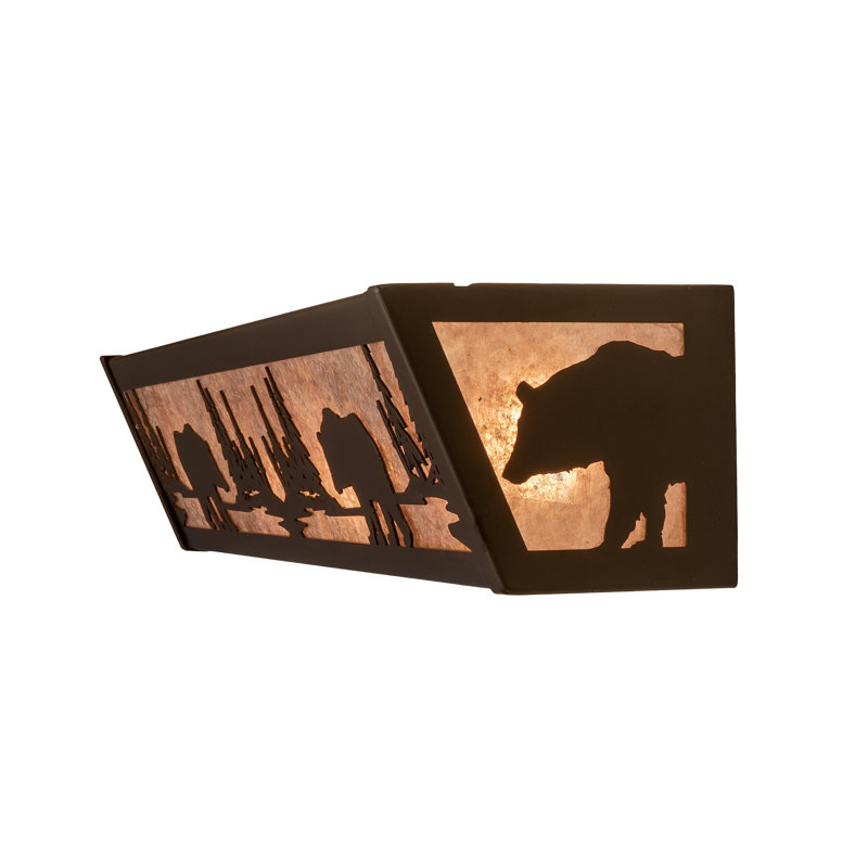 4 - Light Vanity Light, Oil Rubbed Bronze