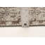 Tapis de la zone en laine 5 pi x 9 pi "one-of-kind" -noué la 1980 beige Overdyed