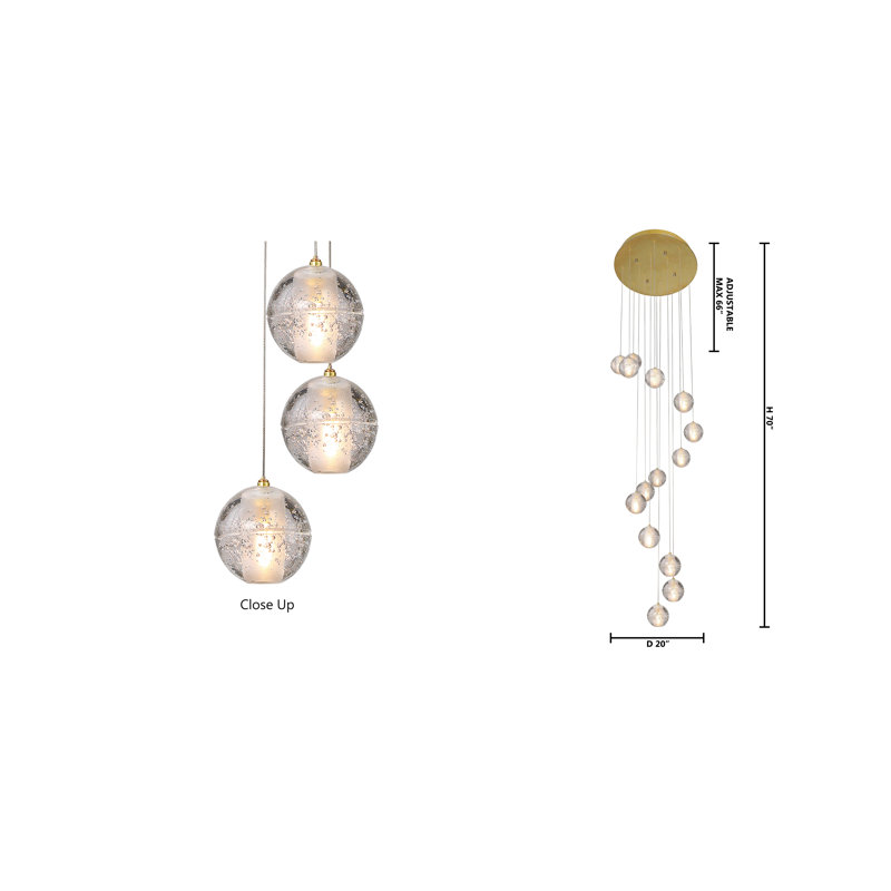 Centerville 14 - Light Cluster Pendant