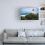 Art mural sur toile tendue - «North Head Lighthouse» de Rick Berk pour décoration de salon, de chambre à coucher ou de bureau - 30 x 47