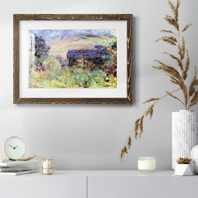 " The House Seen Through The Roses, 1825 " Painting Print