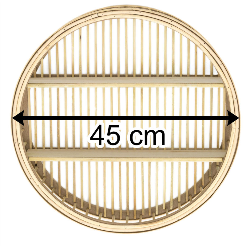 Actin 2 Piece Circle Tiered Shelf