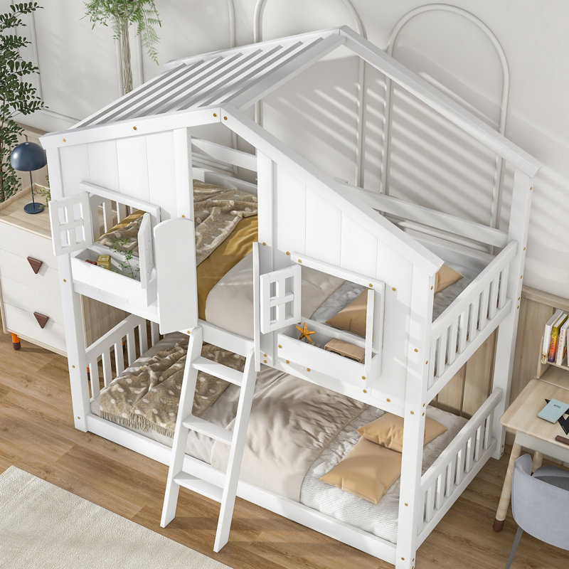 Bed, White