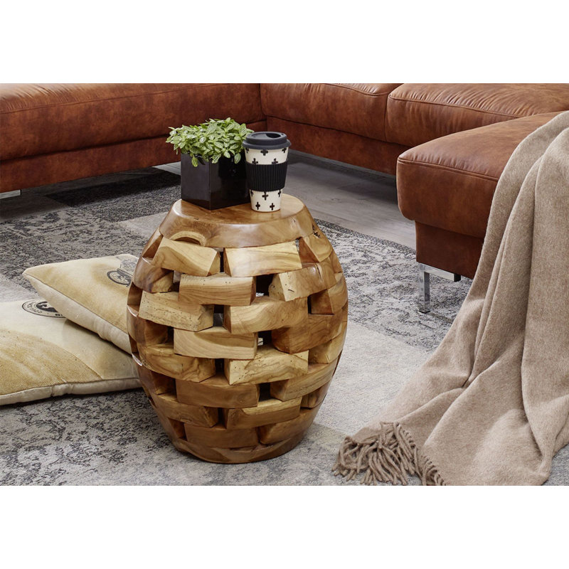 Unika Solid Wood End Table