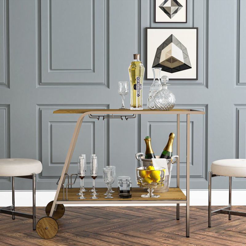 Delray Bar Cart
