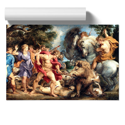 Attack by Peter Paul Rubens - No Frame Painting