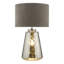 Wycliffe Table Lamp Smoked Glass With Shade