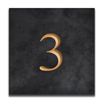 Velia 17.78cm H Stone House Number