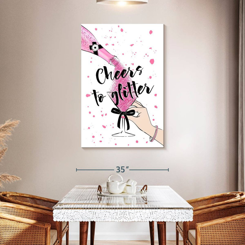 Paillettes Cheers, H 48 po x l 32 po