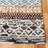 Capri Hand Tufted Wool/Cotton Southwestern Rug in Ivory/Charcoal-1241545775