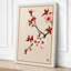 Cherry Blossom Branch Japandi - Wrapped Canvas-940924817-940924819