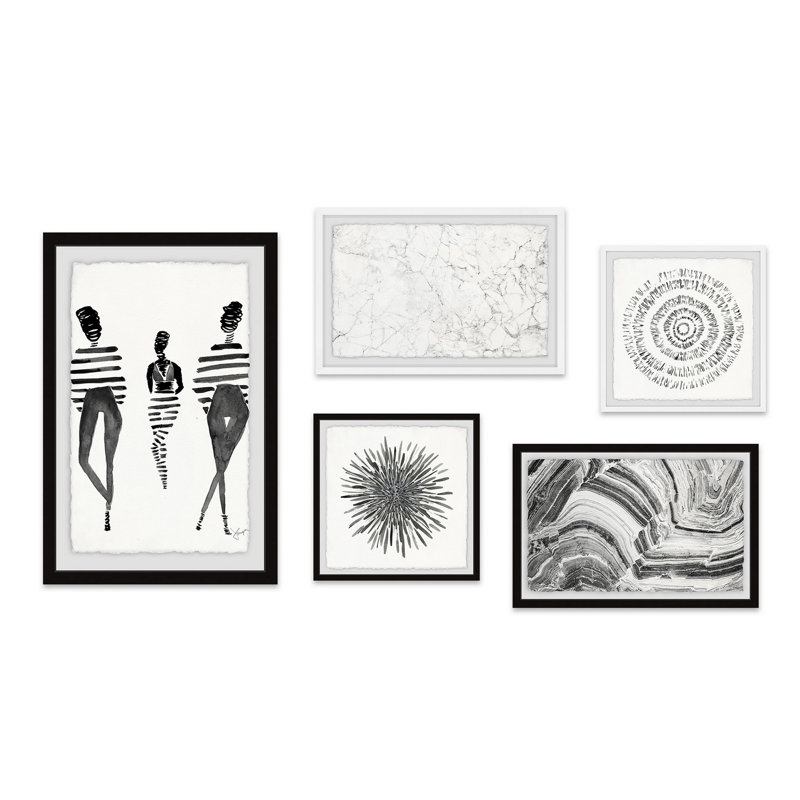 «Nautical Borderline Pentaptych»