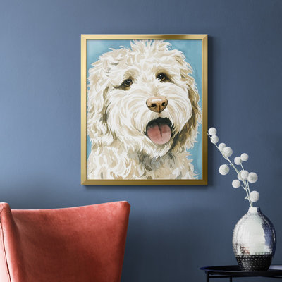Labradoodle II Premium Framed Canvas - Ready to Hang