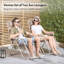Verona Folding Zero Gravity Sun Lounger-109954498