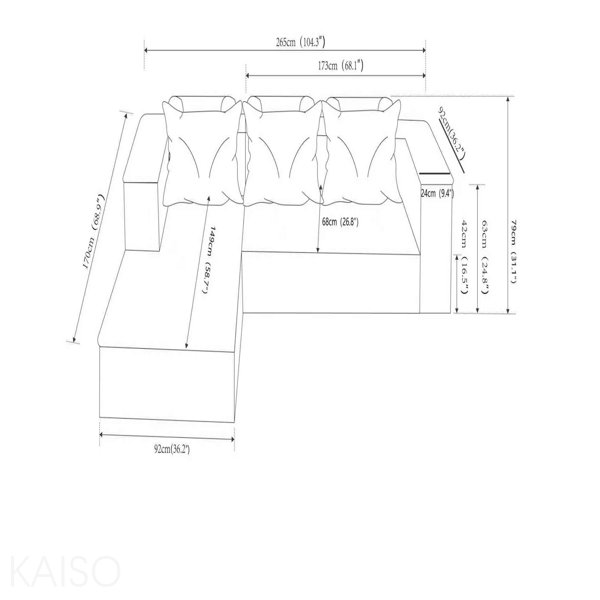 Dimensions du produit