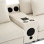 Canapé modulaire en L avec console 5 pièces Thalune-106576238