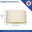 Ibiza 18cm H Linen Drum ( Screw On )-512847576-512847601