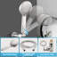Modern Round Shower System, Rain Shower Head with Handheld Spray, Shower Faucet Set-114795835