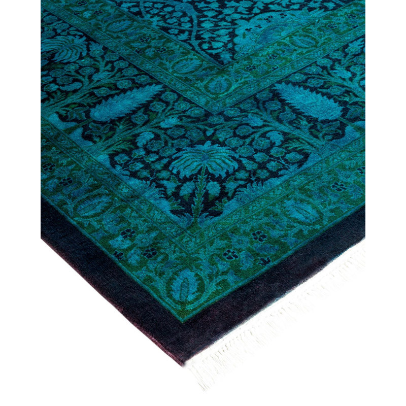 Fine Vibrance One-of-a-Kind 9' 1" X 12' 0" Hand Knotted Area Rug