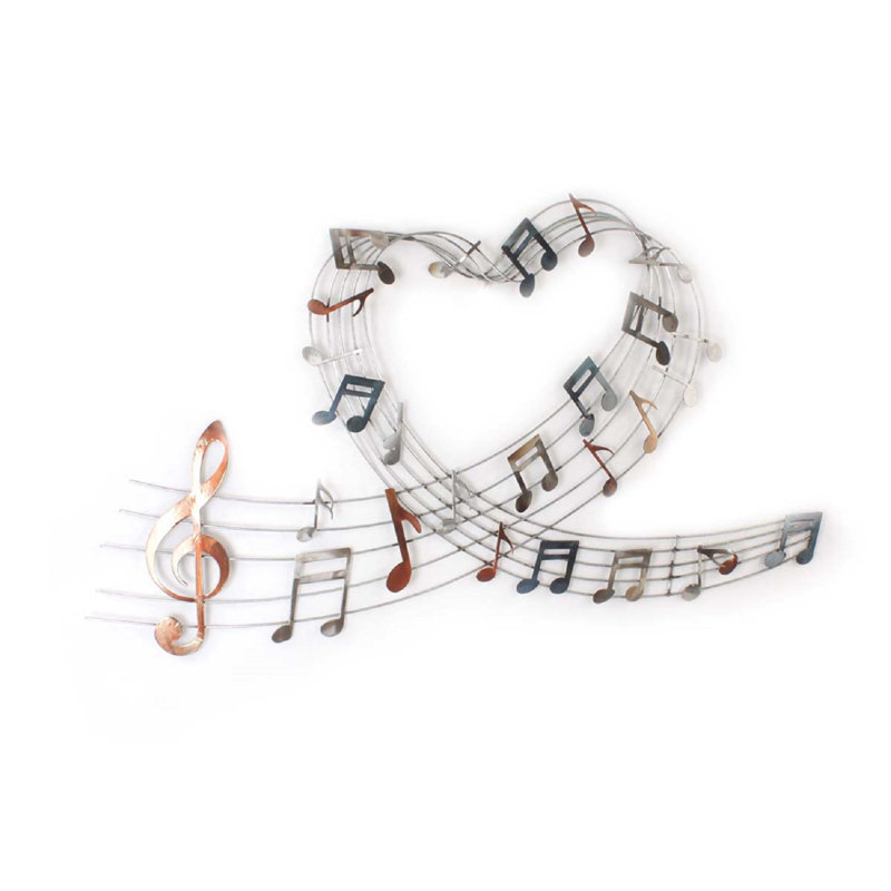 Entertainment Wall Decor on Metal