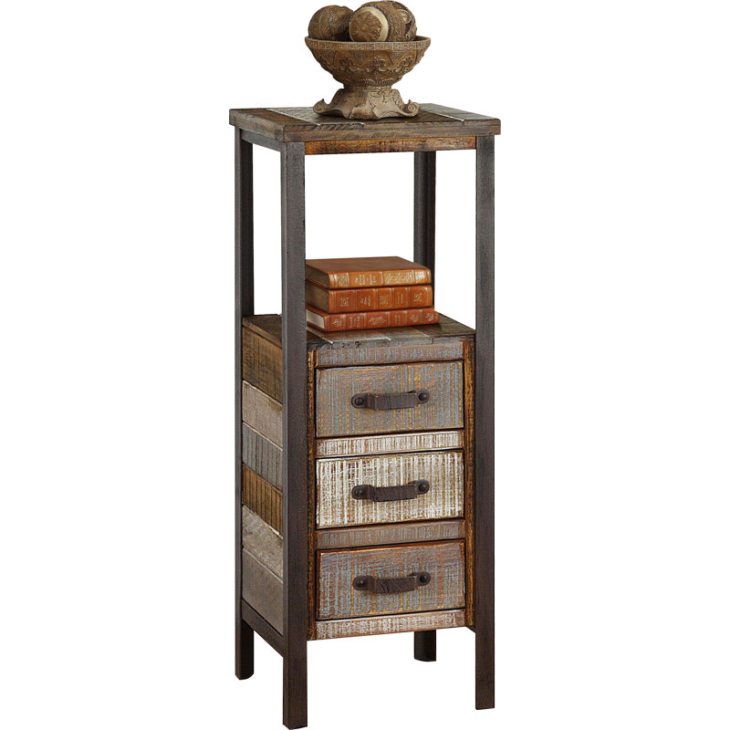 Commode décorative 3 tiroirs Klem, Beige