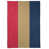 Red/Flat Gold/Blue