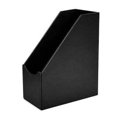 Leatherette Porte-revues de bureau