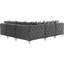 Canapé modulaire en velours 99 po-82749481