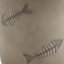 MOTIF DE POISSON DE TABLE 16 '' MGO