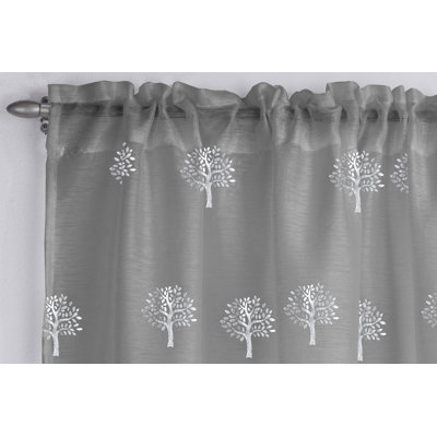 Langmann Semi Sheer Curtain Single Panel