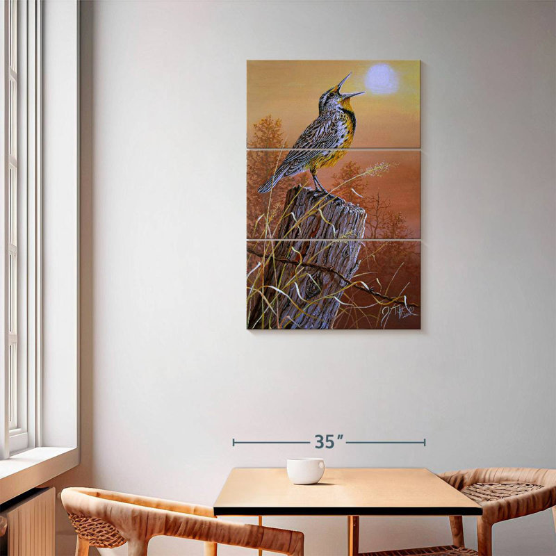 Brampt Meadowlark, 57" H x 36" W
