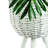 Antonella 30'' Faux Palm Plant in Wicker/Rattan Basket-515912831