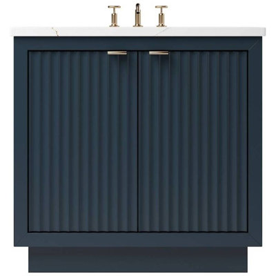 Meuble-lavabo simple Lecrieu