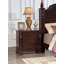 Table de chevet fonctionnelle à 2 tiroirs pour la chambre à coucher, offrant un fonctionnement en douceur, un tiroir supérieur doublé de feutre et une fabrication robuste pour une utilisation à long terme