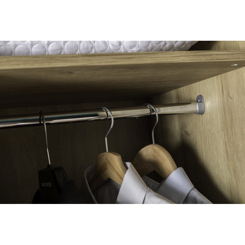 Paravia 3 Door Manufactured Wood Wardrobe