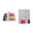 June Tailor Quilt As You Go Sewing Machine Cover and Caddy Pattern Kit with Printed Batting