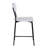 Badin Wood And Metal Modern Counter Stool Set Of 1 (No Including  Table)