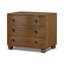 Tiago 3 - Drawer Solid Wood Nightstand-2052813807