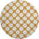 Premium Machine Washable Prisco Orange Rug
