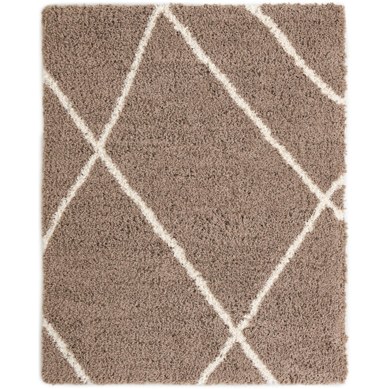 Tapis Tarquinio, Brun, Rectangulaire 8 pi x 10 pi