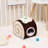 Swiss Roll Cake Cat Bed, 18.5'' Cute Cat Condo With Soft Scratching Surface