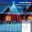 16 lumières cascade de Noël RVB intelligentes avec étoile-726258145