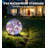 4.33ft 2 Modes Solar Cracked Glass Ball Outdoor Waterproof  30 LED  Light for Garden Pathway Patio Halloween Decor-72798397