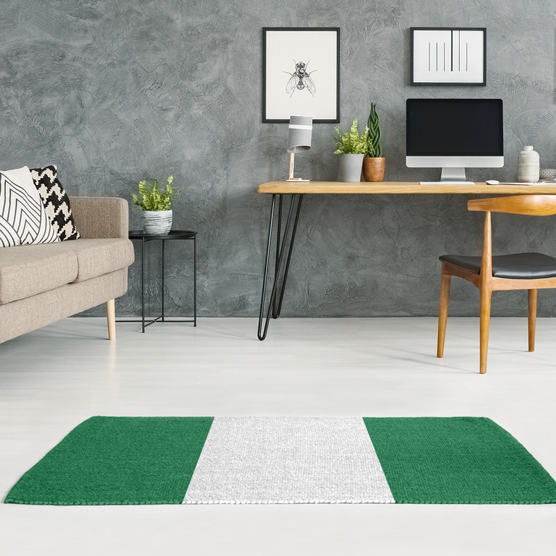 Chenille Indoor Rug, Rectangle 4' x 6'