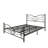 Enfield Twin Metal Platform Bed-203135943-203135944