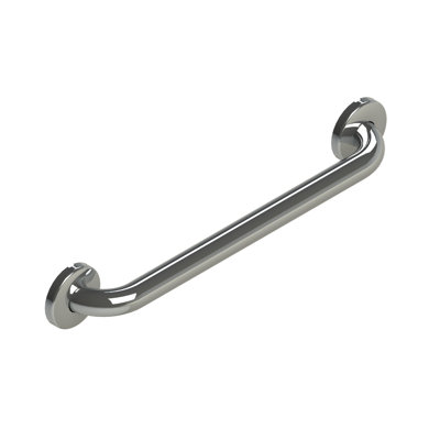 Easy Mount Grab Bar in Chrome, ADA Compliant Bath and Shower Grab Bar (500 lb. Capacity)